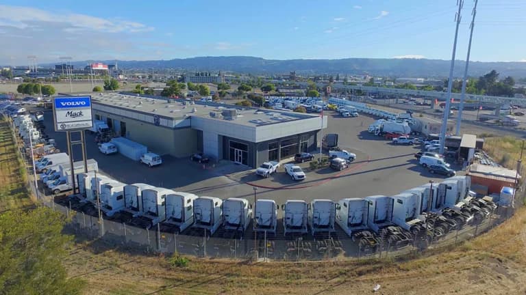 Exterior of TEC Equipment - Oakland from an ariel point of view.