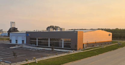 The exterior of TEC Equipment Sioux City.